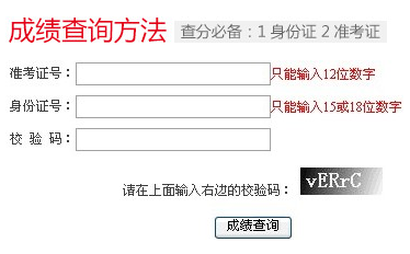 2015國家公務員成績查詢?nèi)肟? border=
